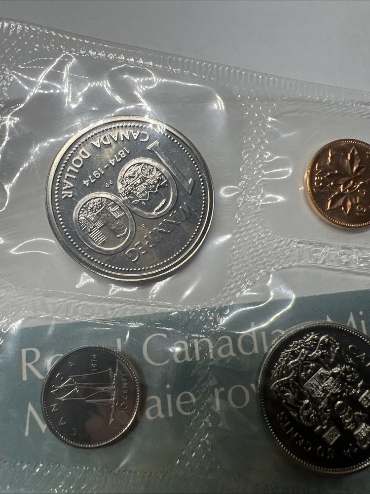 Uncirculated 1974 Canada Mint Set