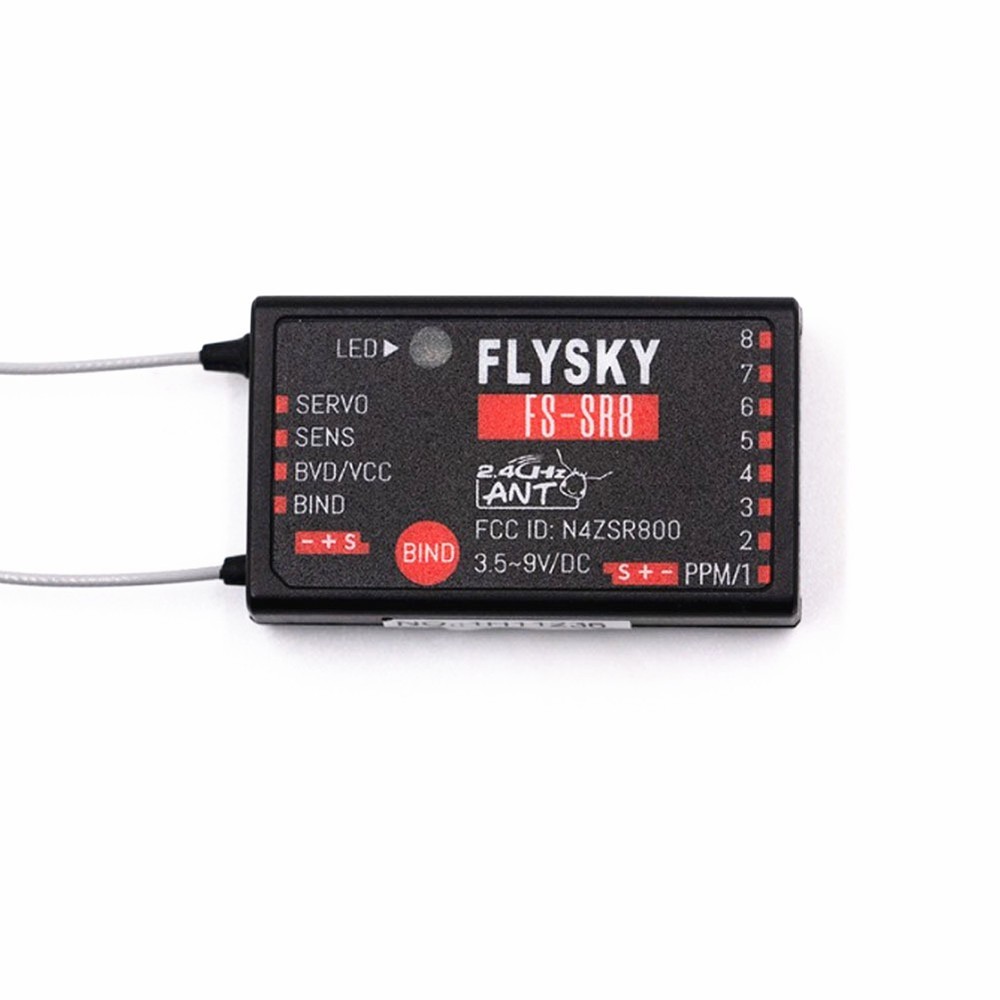 8 Channels 2.4G Receiver Protocol For FLYSKY FS-ST8 Car Boat Remote Controller