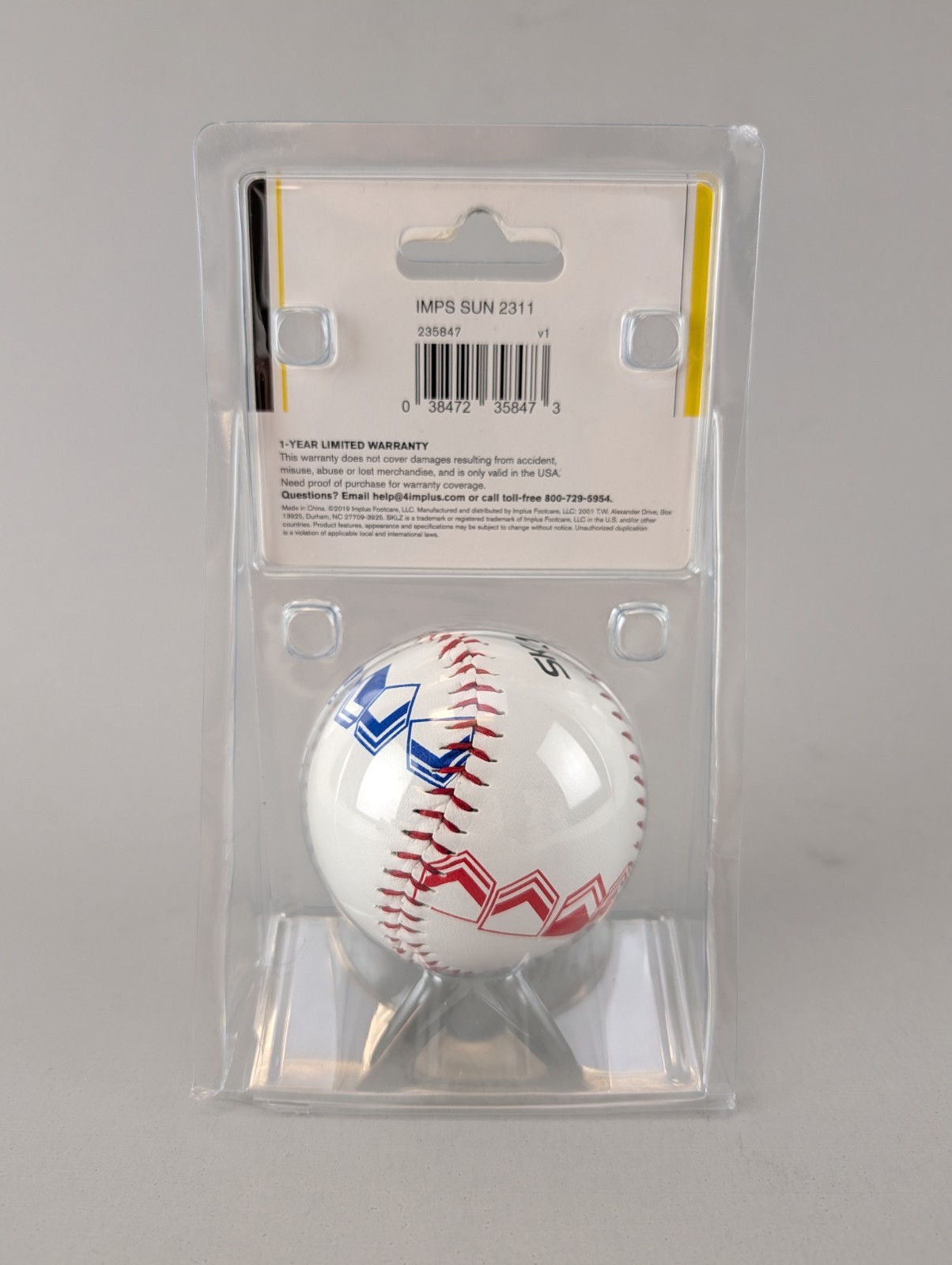 SKLZ Pitch Training Baseball Right Hand Throw Color Coded New