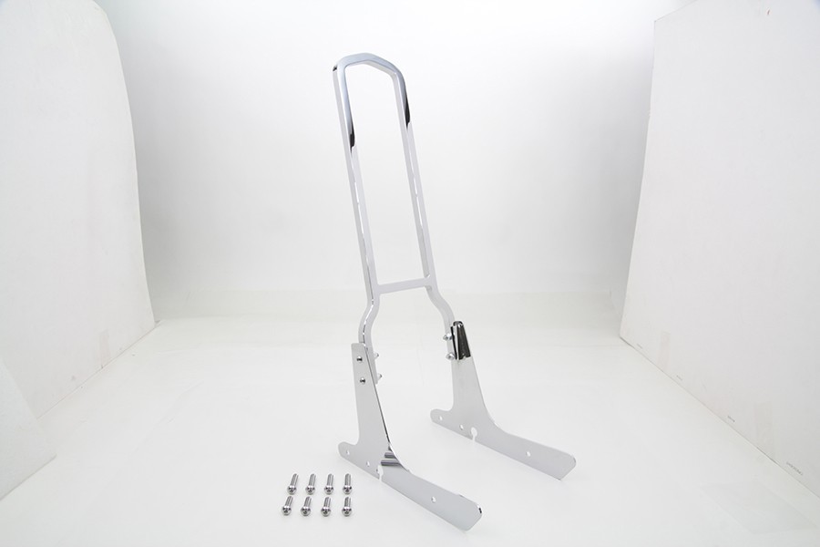 20 inch Solid Sissy Bar Kit for Harley-Davidson