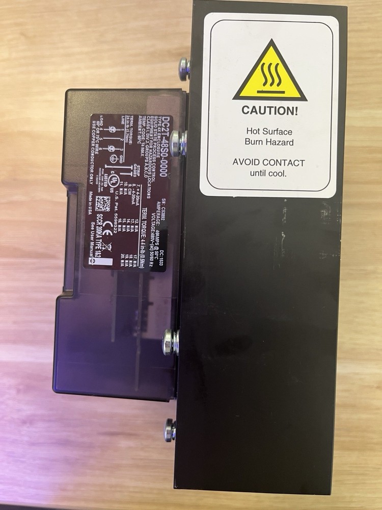 WATLOW DC2T-48S0-0000 SOLID STATE POWER CONTROL 3 phase Used