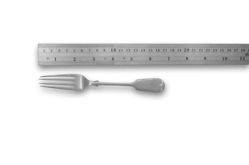 WP&Co William Page Silverite Salad Fork Vintage Silverware Fiddle Pattern