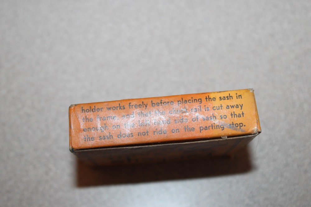 NOS Antique Buckeye Sash Holder