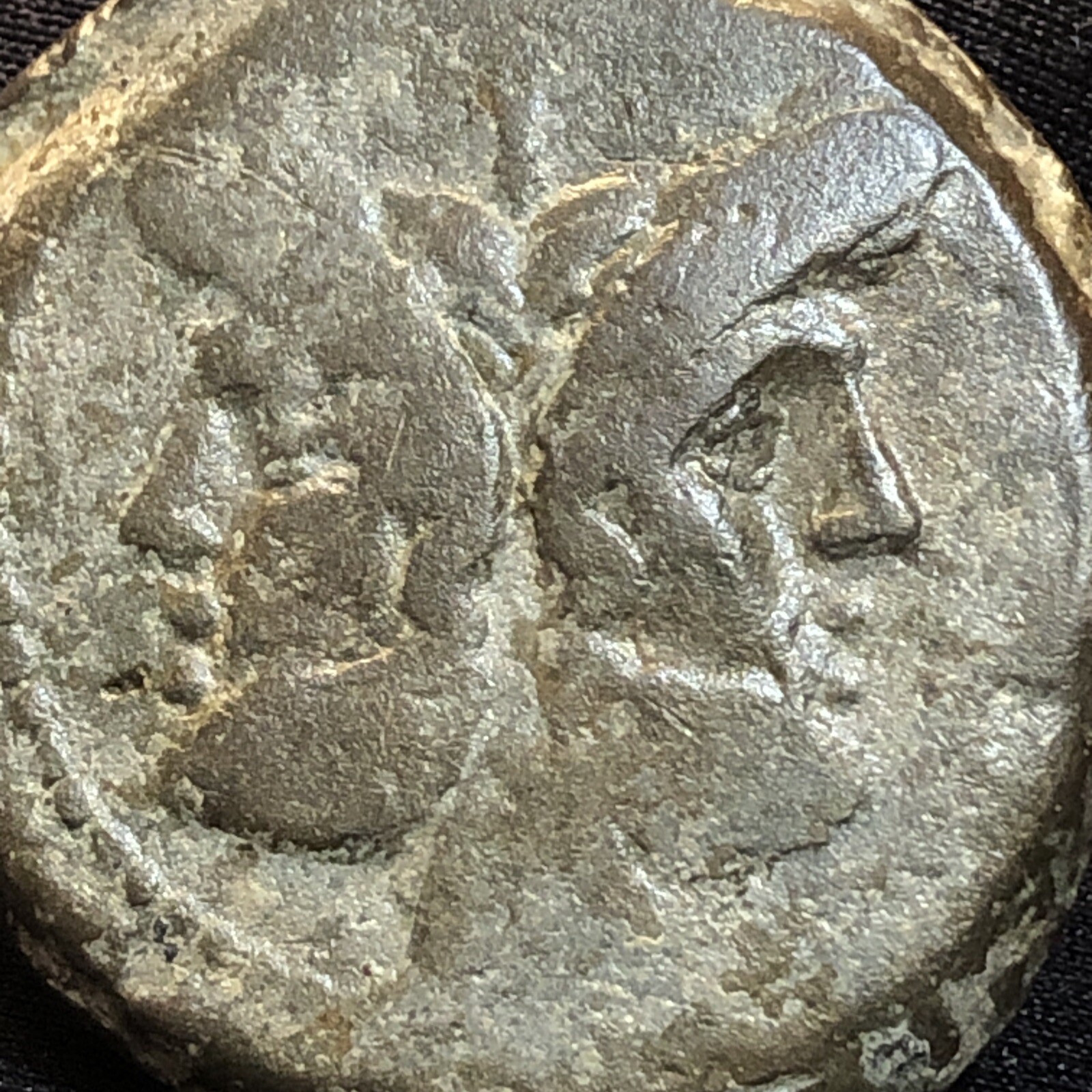 Roman Republic Bronze Rome After 211 BC - Anonymous Janus Rev Galley 42.98 Gram