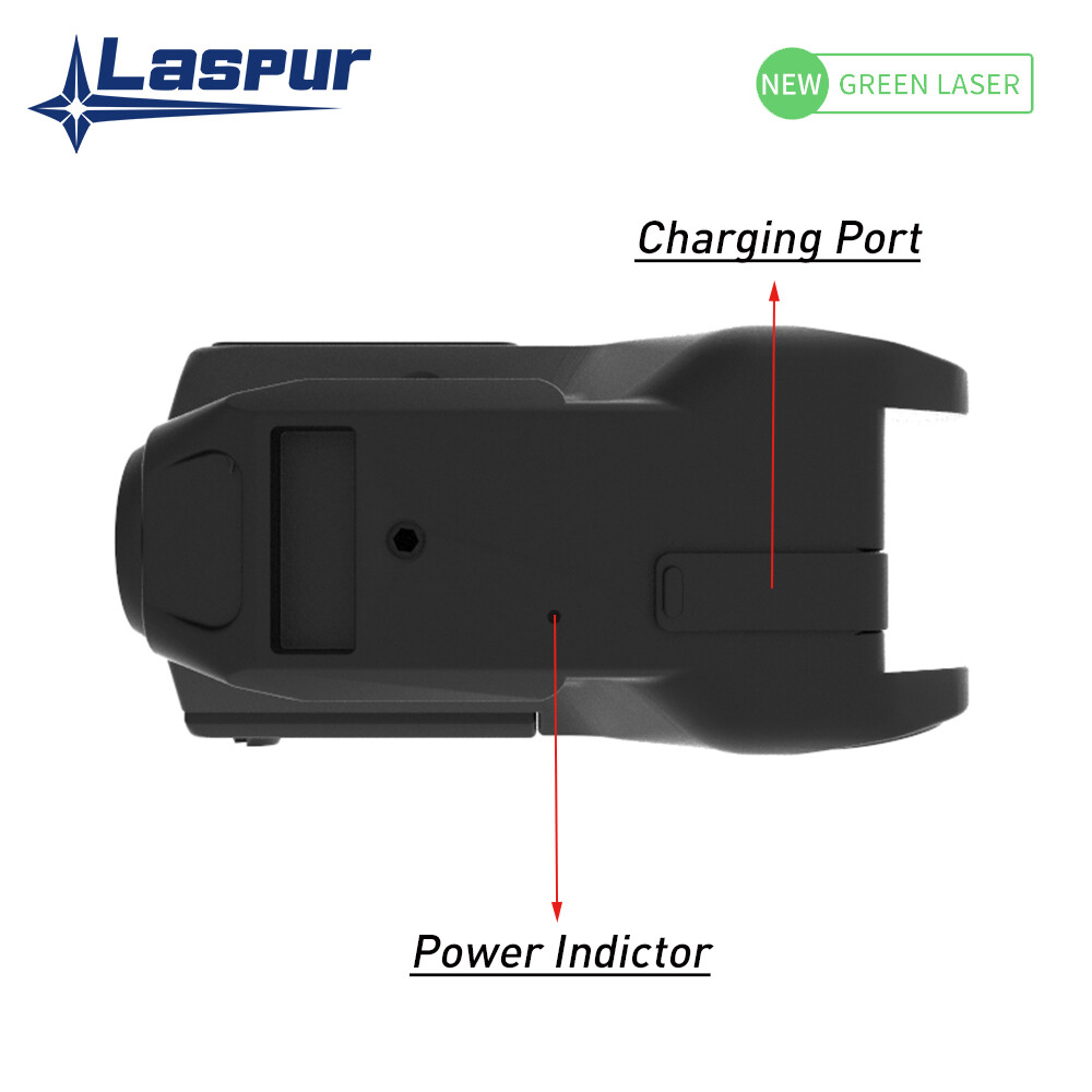 Laspur Smart Sensor Sub Compact Rail Mount Low Profile Green Laser Sight