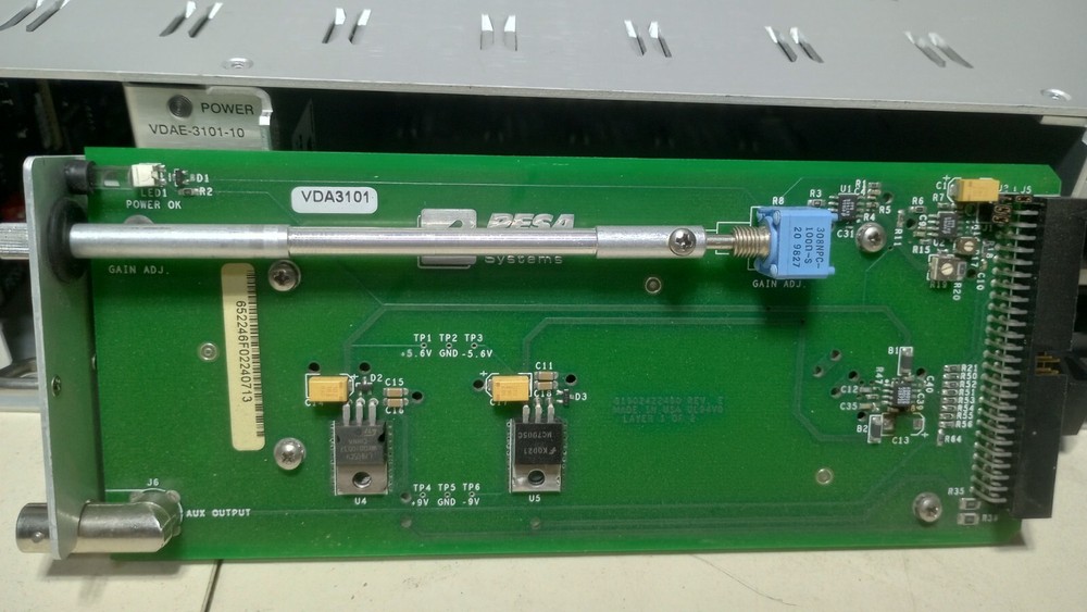 Perfect Working PESA DA-3100 Distibution Amplifier 8 Inputs / 80 Outputs