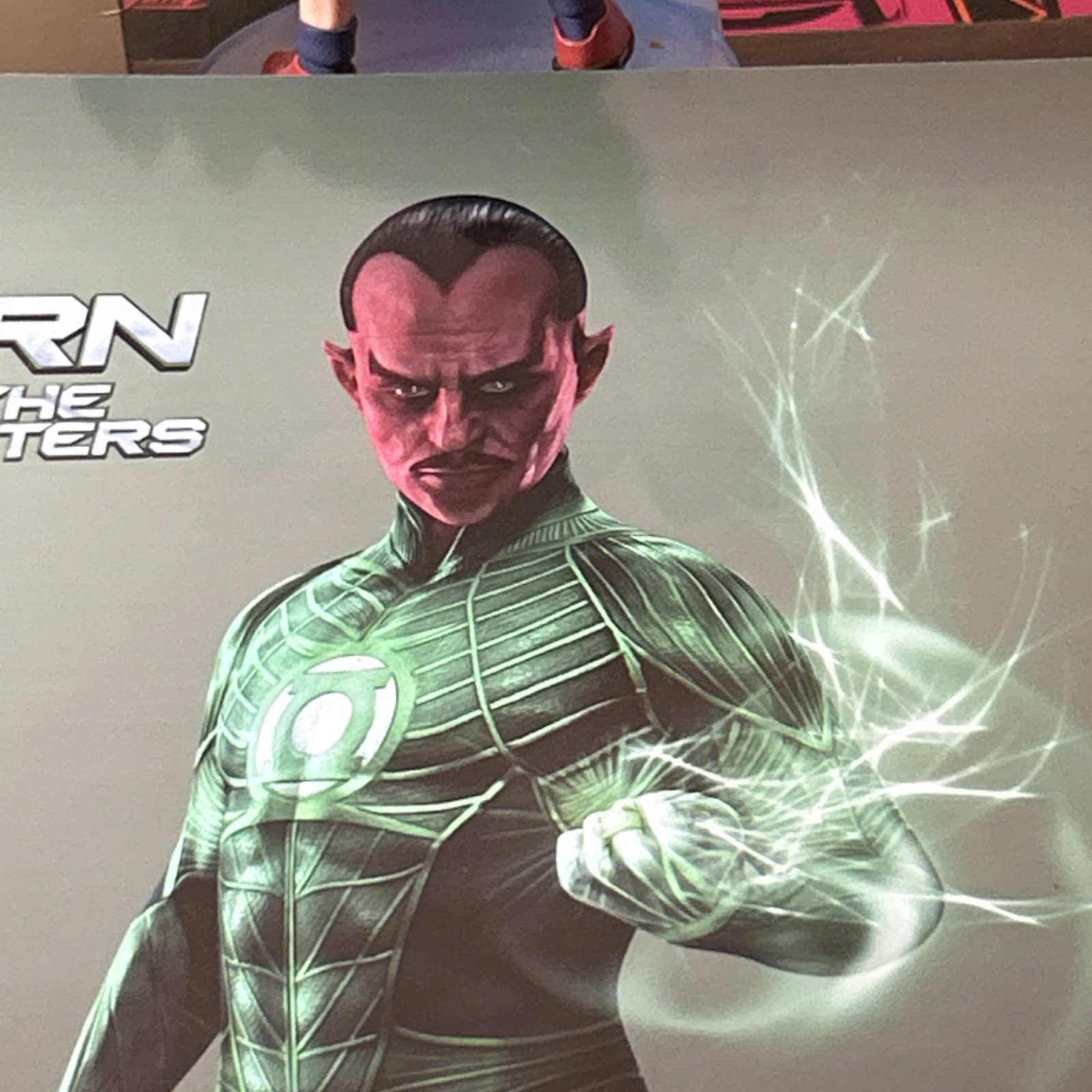 Movie Green Lanterns rise Of The Manhunters Sinestro Print 12.5” X 18”