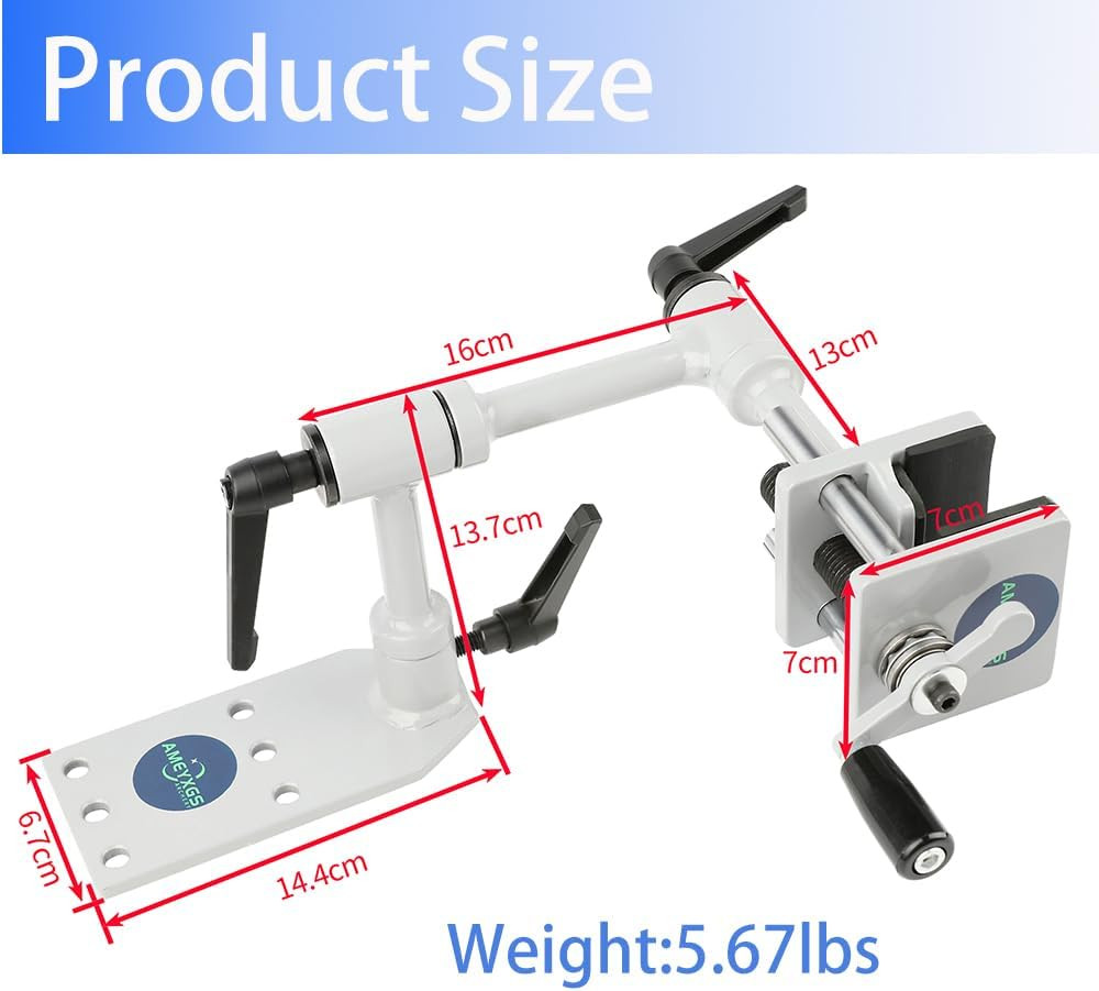 Bow Vise for Compound Bow 360° Adjustable Bow Mount Tool Compound Bow Press Bow