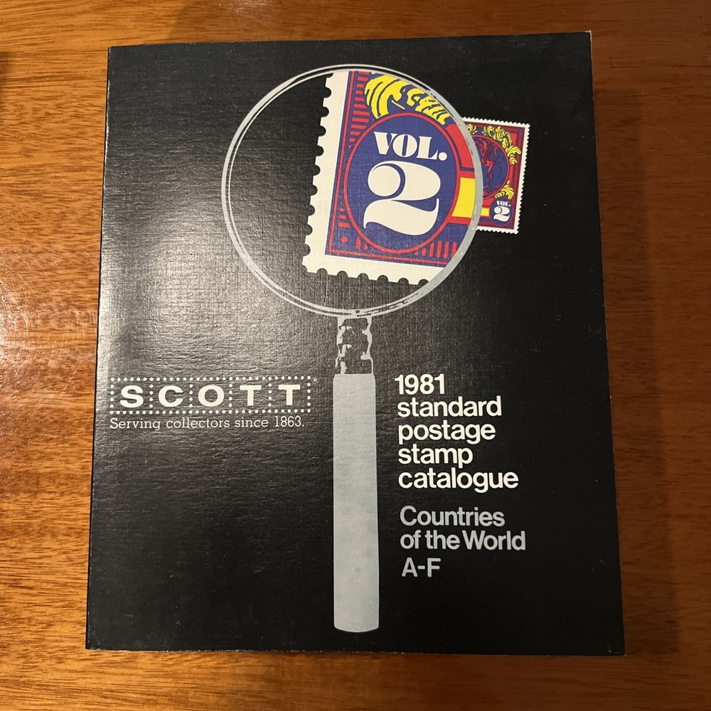 1981 Standard Postage Stampp Catalogue Countries World A-F Vol 2 Editon PB