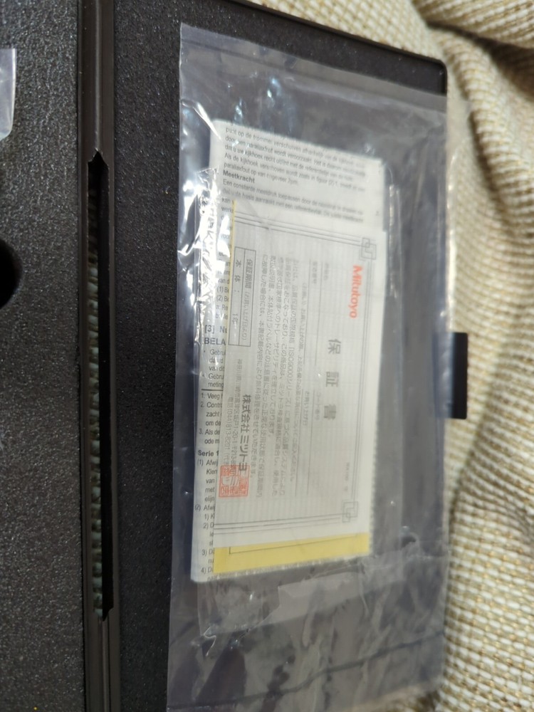 Mitutoyo Mechanical Depth Micrometer
