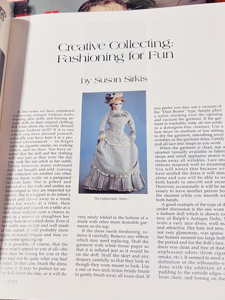 Vintage Doll Reader Catalogs With Inserts Still In Tact. Excellent Condition