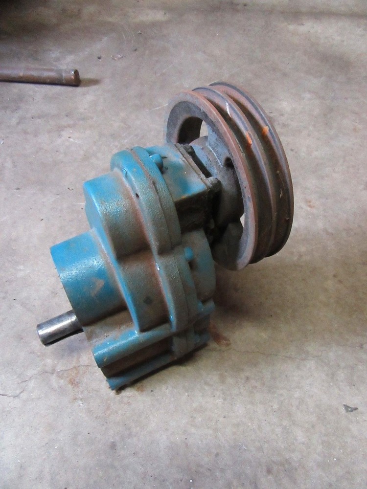 Soft Serve Machine Gear Box Reducer 10.5 : 1 Reduction 5/8" input 1" output