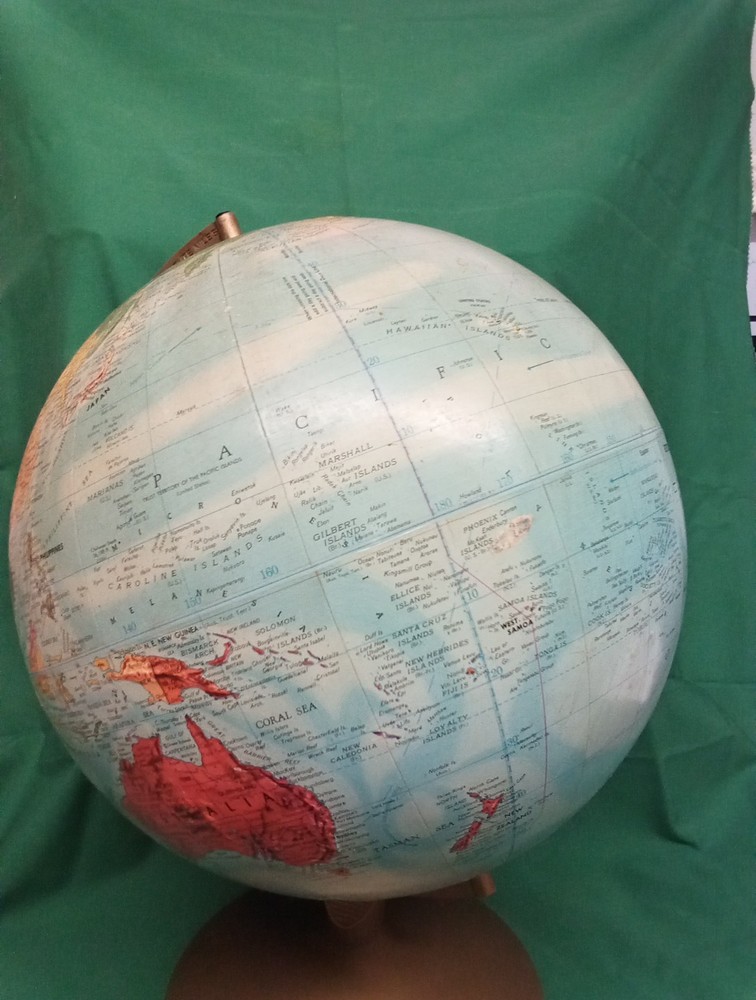 replogle stereo relief globe 12'