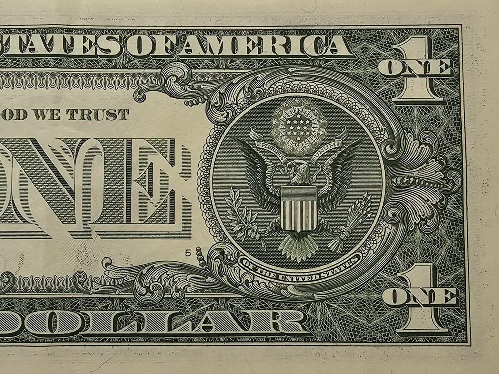 🚀 AU $1 Note-Errors Slight Offset Print, Misaligned, Double Serial Digit "6"🚀