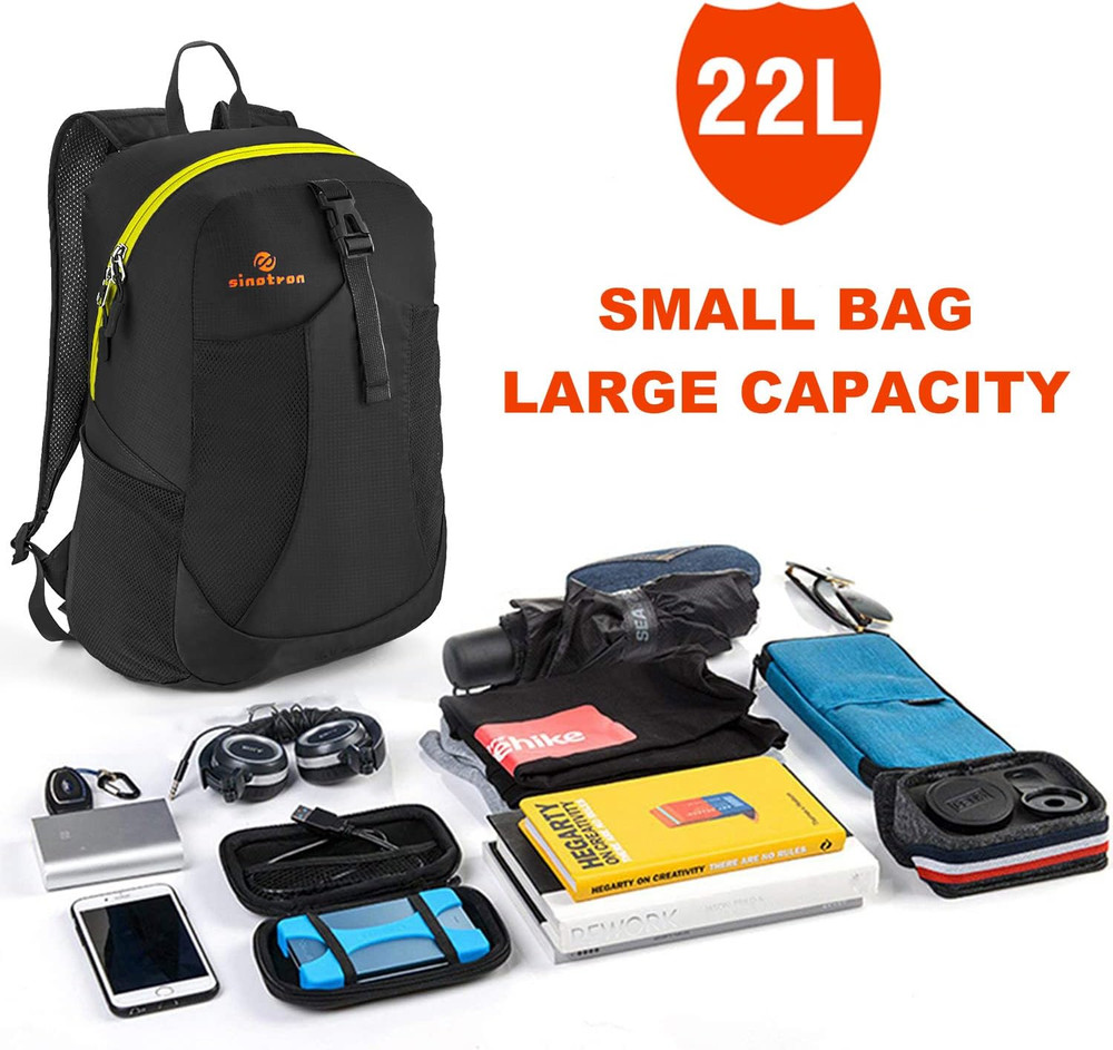 22L Lightweight Packable Hiking Backpack, Small Hiking Backpack Day Pack for Wom
