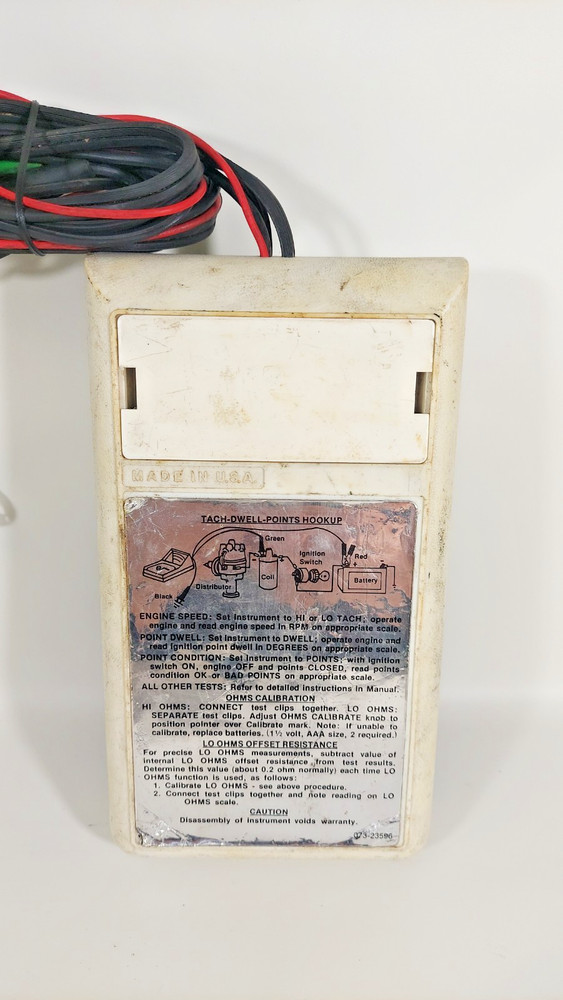 Dixco Pro Tester 10 Analyzer Diagnostic Tune Up Tool