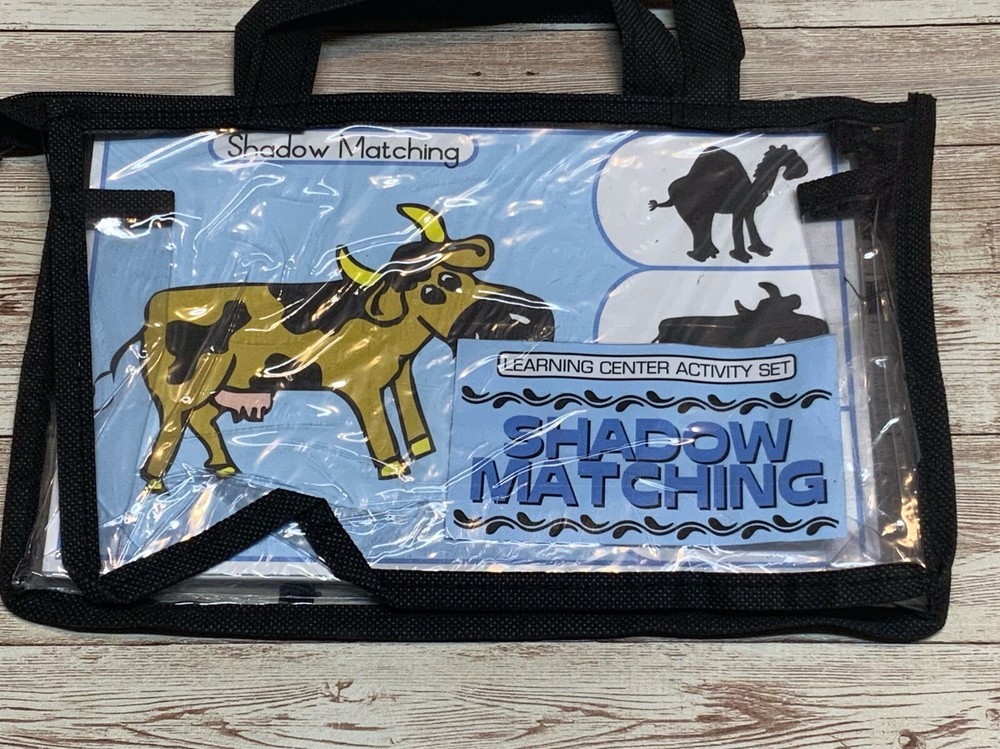 Learning Center Activity Set - Shadow Matching - Clothespin Learning Center