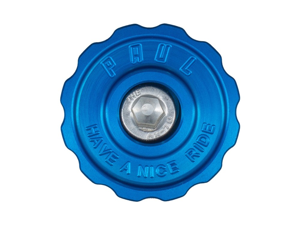 Paul Components Aluminum Top Cap, Blue