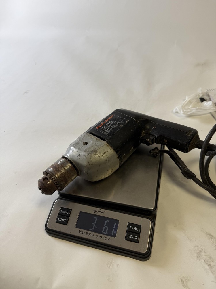 Tested Black & Decker 1/2 in Drill 7254 Type 2 Variable Speed Reversing 120V