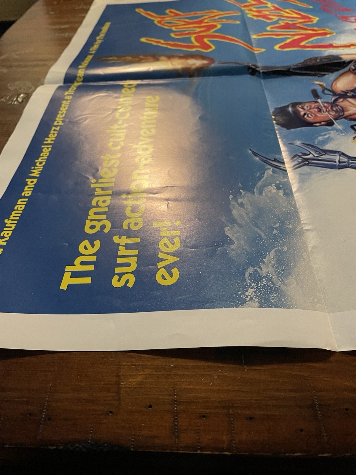 1987 SURF *** MUST DIE Movie Poster - Horror