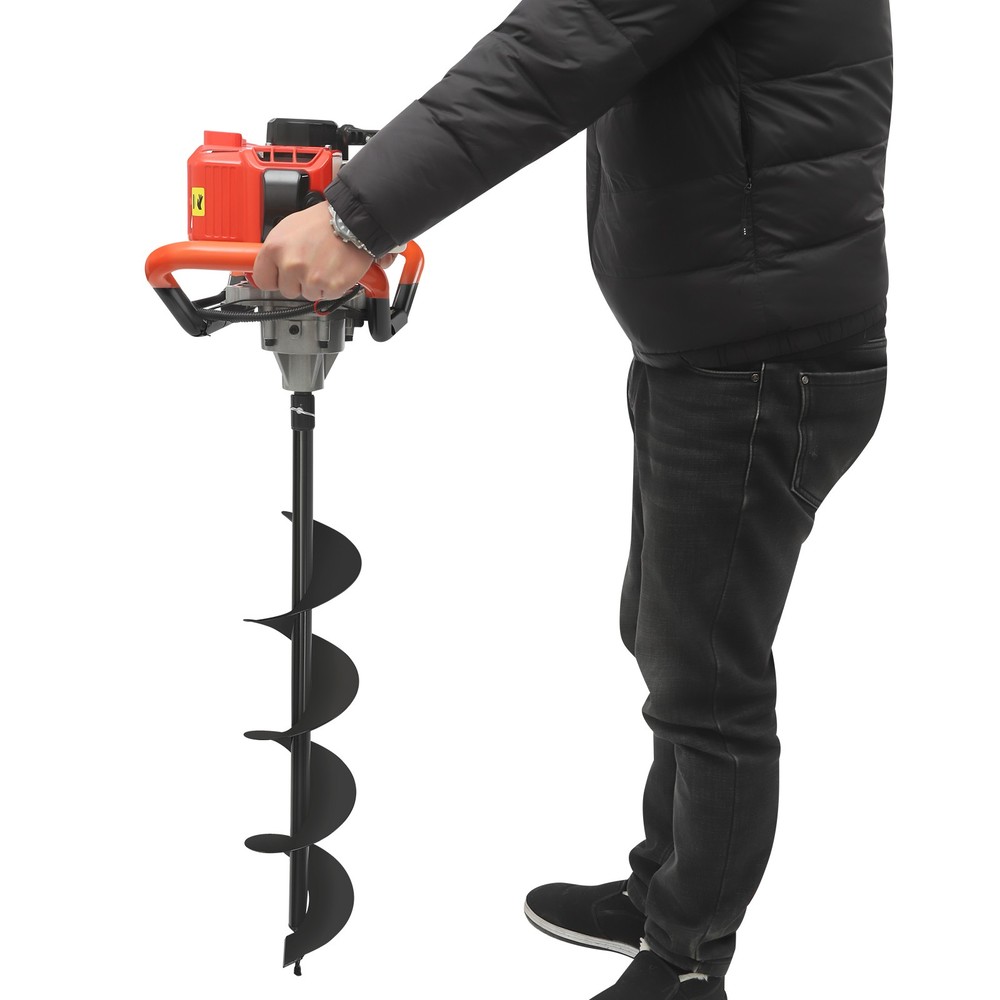 2.3HP Post Hole Digger Kit with 3 Drill Bits – Durable Earth Auger