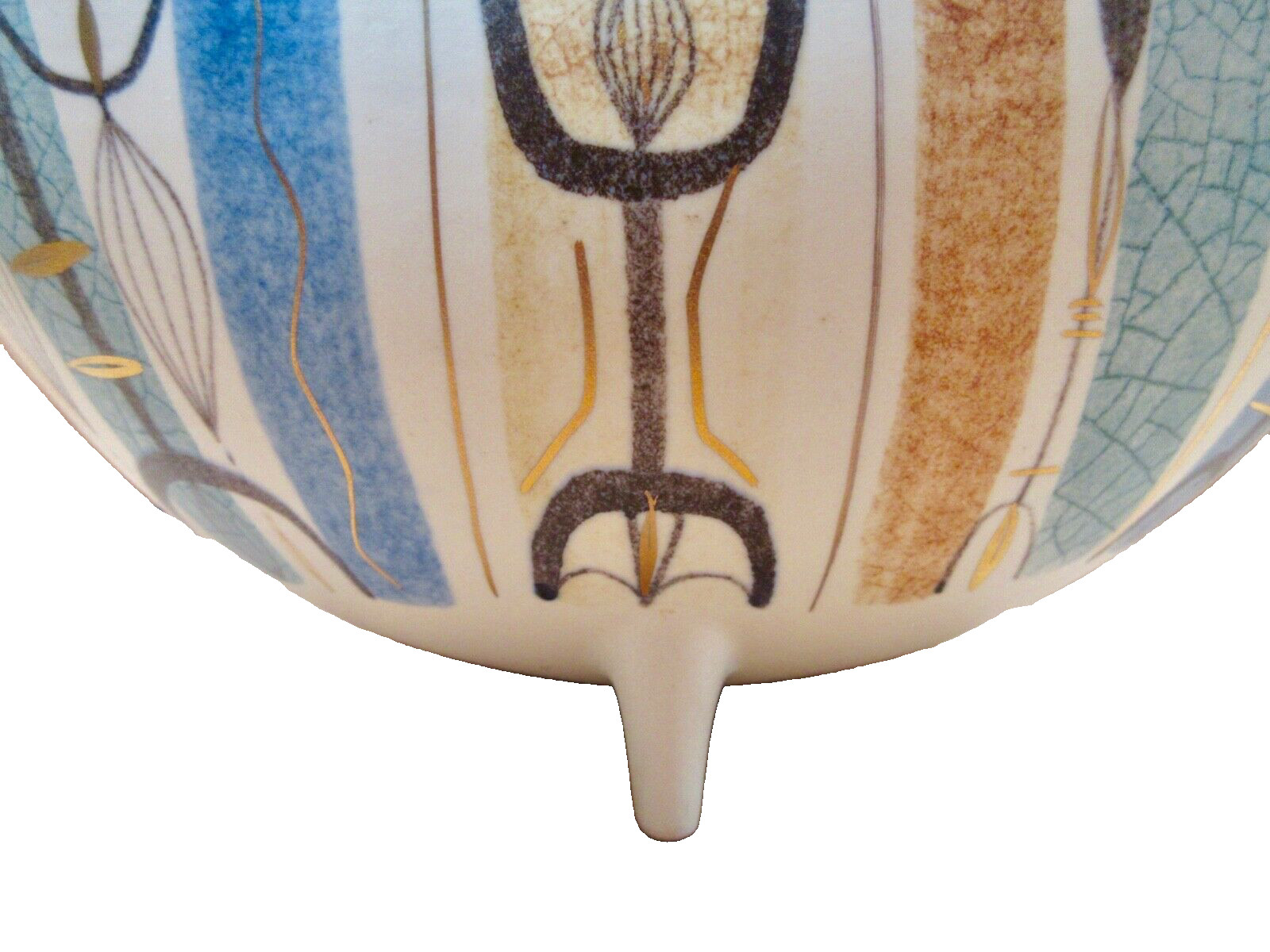 Sascha Brastoff MCM California Art Pottery - 10" Long - Mint Condition