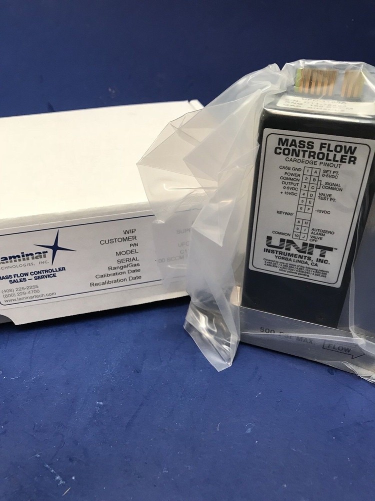 Unit UFC-1100A Mass Flow Controller SIH2CL2, 100 SCCM, Reburbished