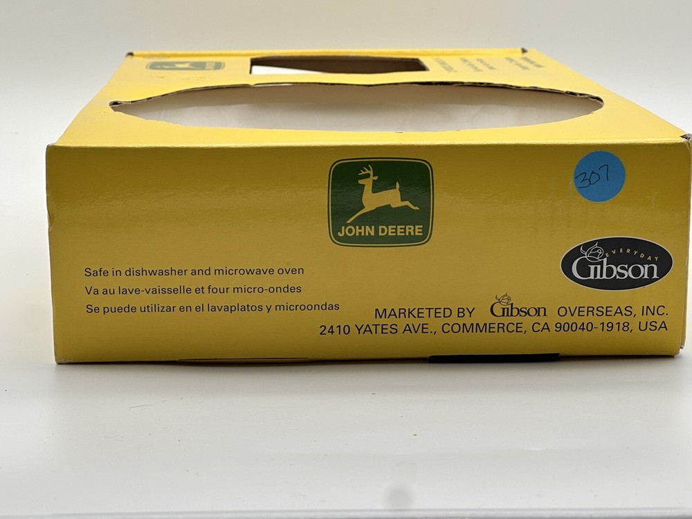 John Deere Gibson Two Piece Snack Set - New Open Package