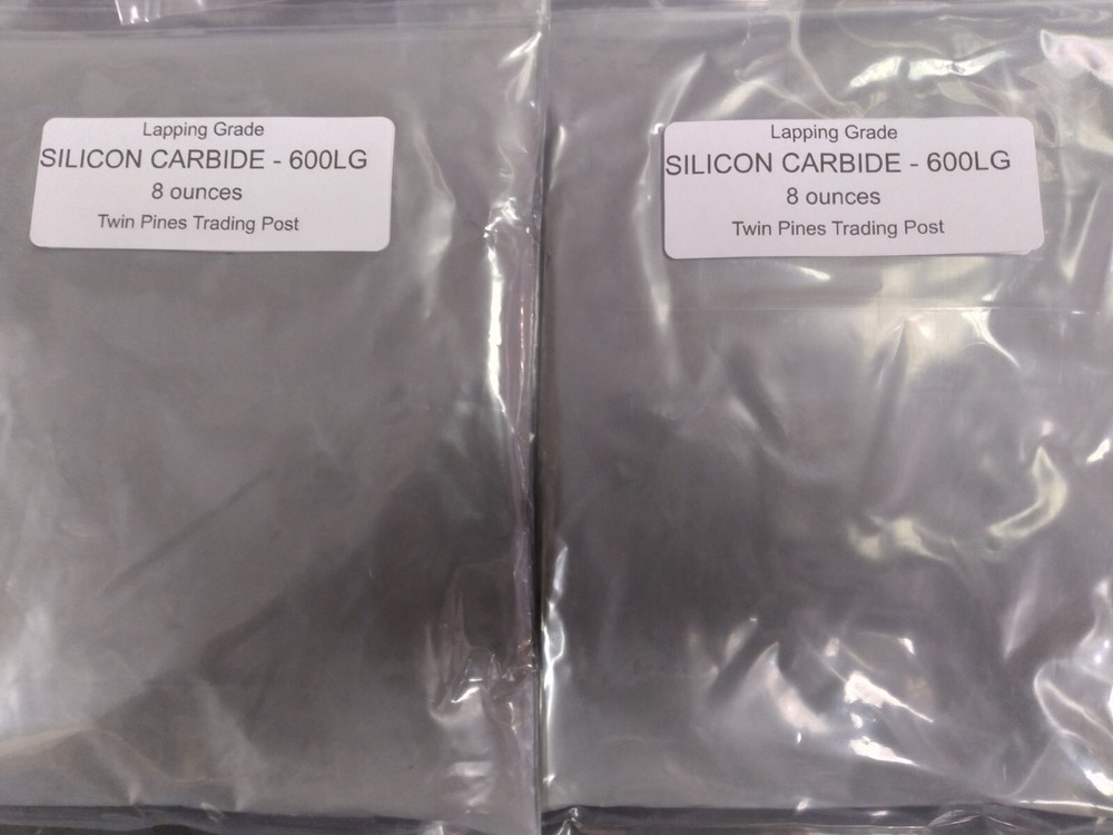 Silicon Carbide 600 Lapping Grade Grit - 2 Pounds