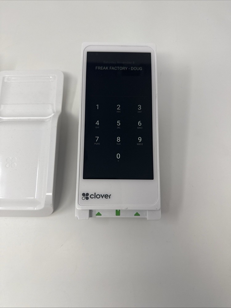 CLOVER FLEX 3 C405 - K405 and CASE - HANDHELD POS SYSTEM -LOCKED
