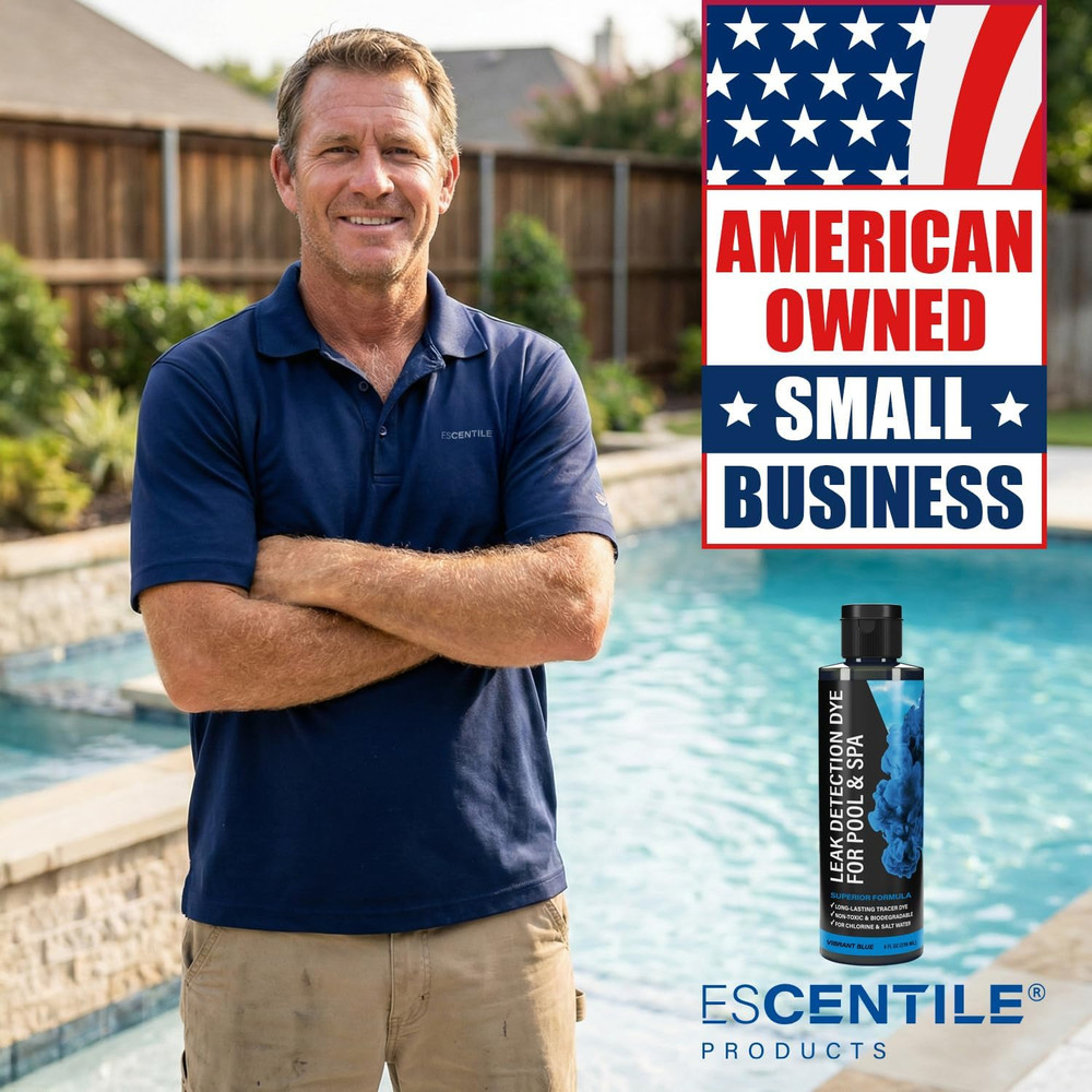 Pool Leak Detection Dye Kit - with 2 Precision Applicators - 75+ Tests - Superio