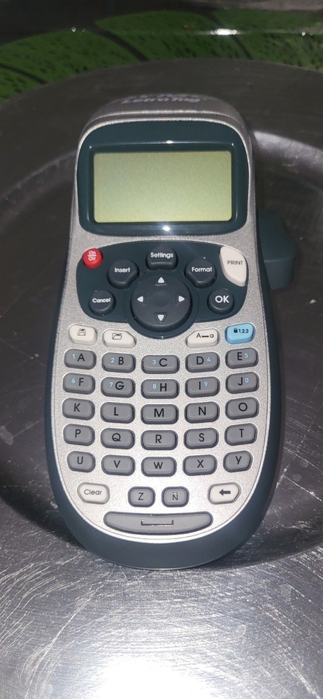 Dymo Letratag Blue/Gray Handheld Portable Label Maker!!