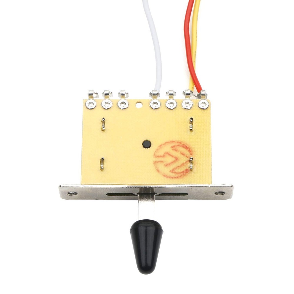 Complete Prewired Stratocaster Wiring Harness with Cream Knobs & 5-Way Switch
