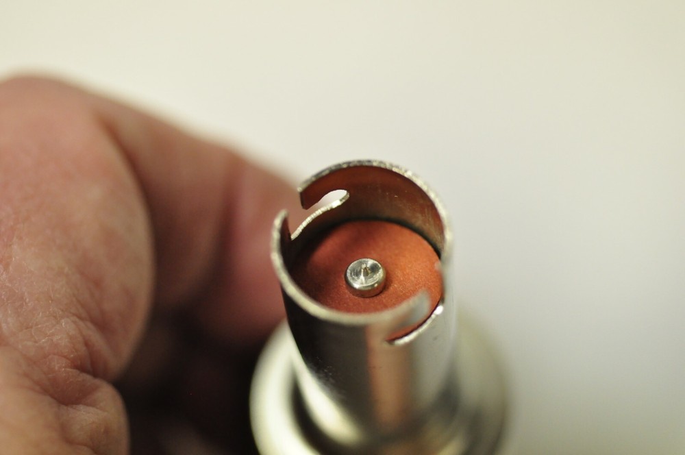 Telesar 2 1/2" long stem flashbulb adapter. New old stock.