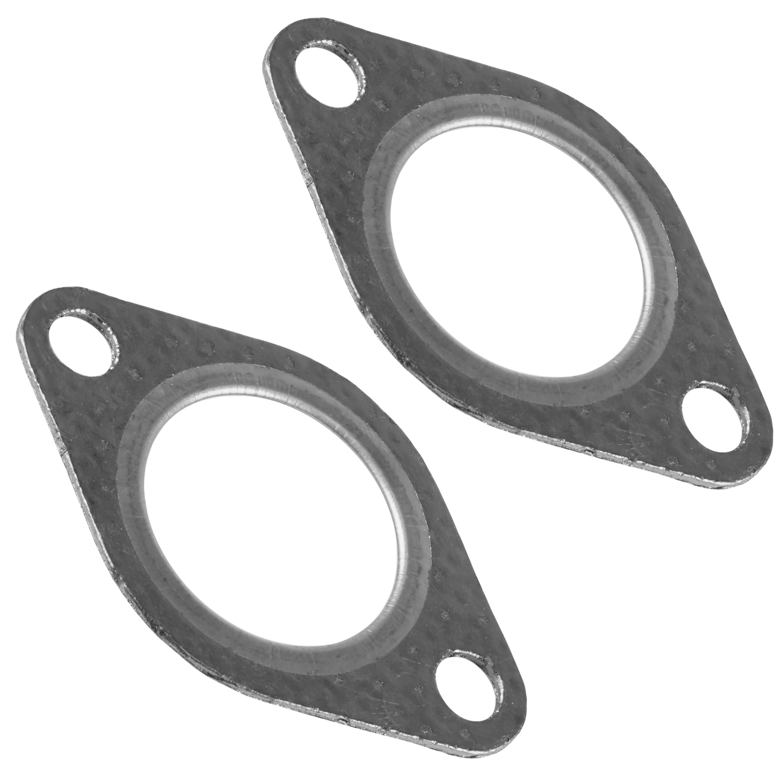 2 Muffler Exhaust Pipe Gasket Seal For Kawasaki Mule 550 KAF300-C 1997 - 2004