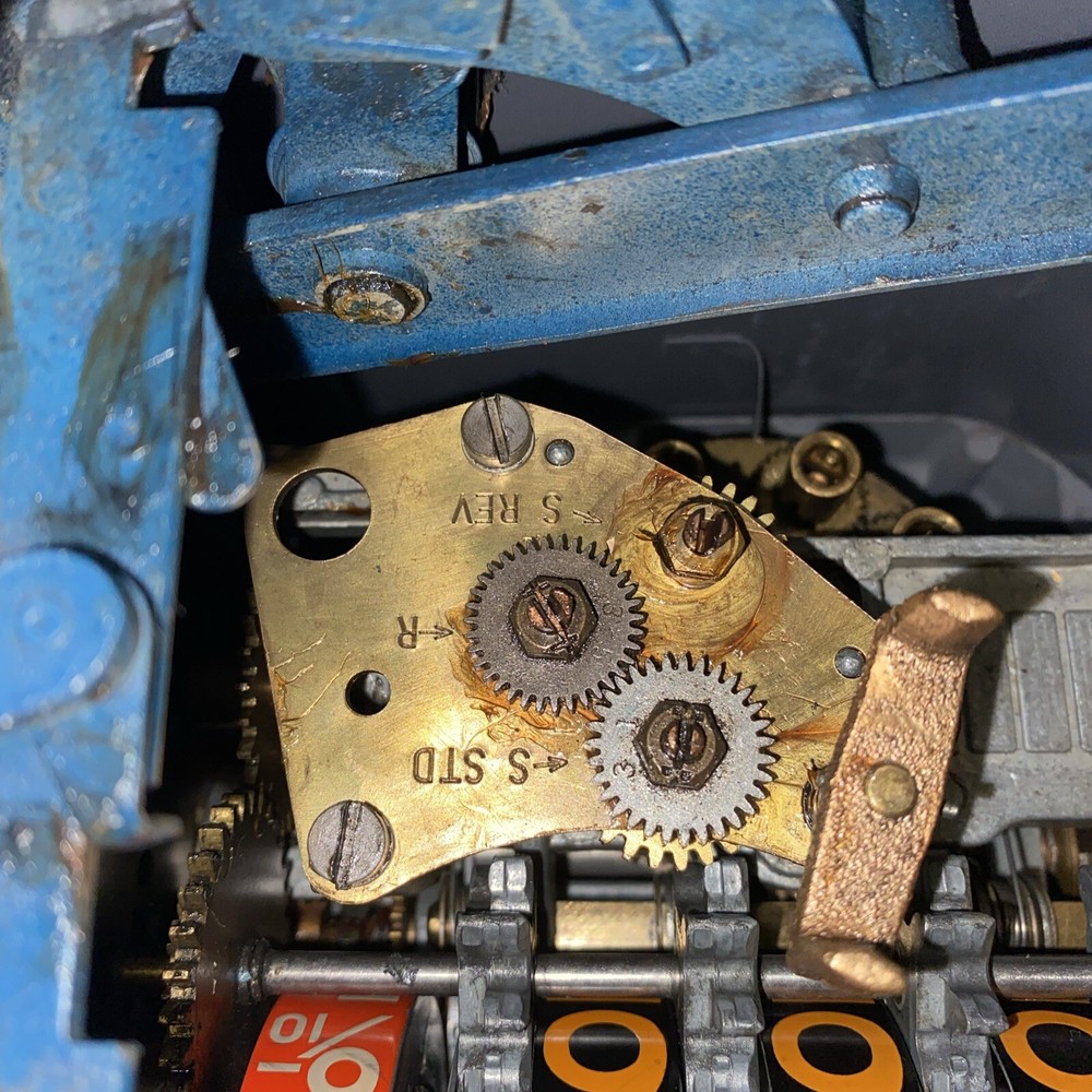 NEPTUNE MODEL 433 PRINT 0-METER REGISTER