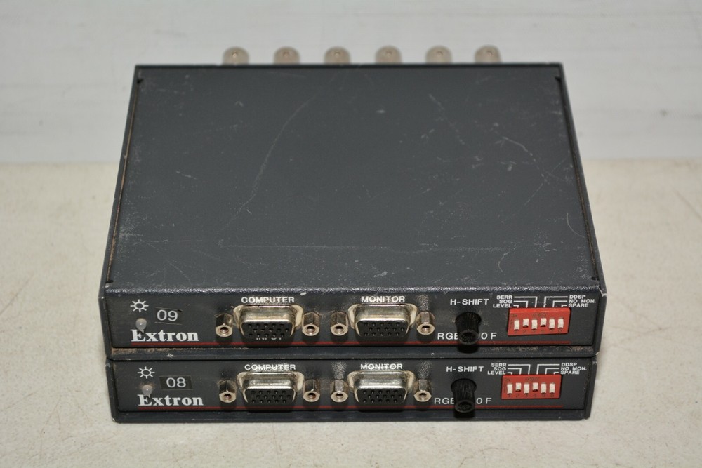 Lot 2x Extron RGB 190F Universal Computer Video Interface