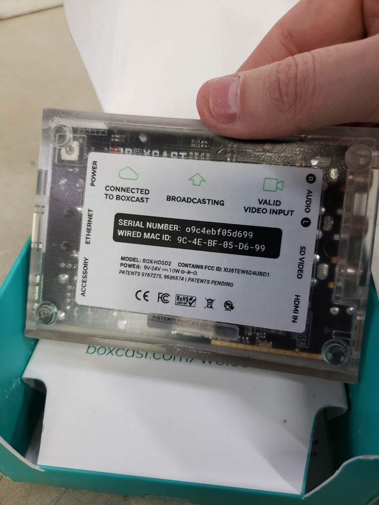 BoxCast BoxCaster - Automated Live Streaming Encoder