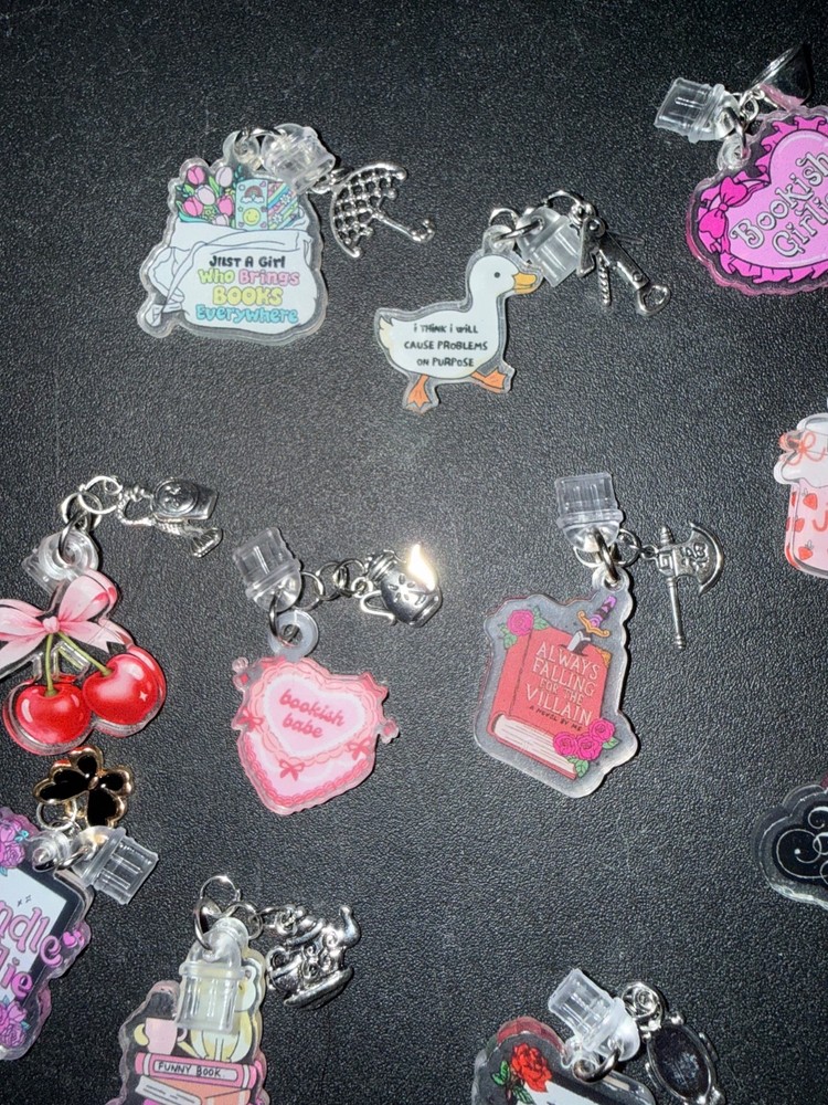 E-Reader Dust Plug Charms