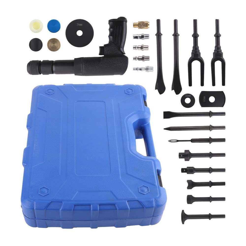 Air Hammer Chisel Tool Kit Set Pneumatic Heavy Duty Multi-functional Hammer