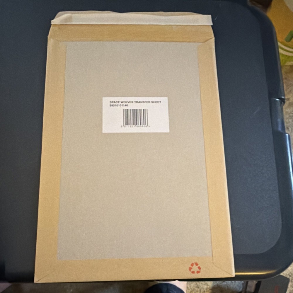 Games Workshop Warhammer 40K Space Wolves Transfer Sheet Decals