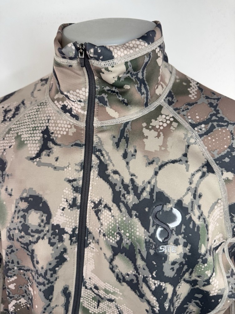SIXSITE - Pullover Camouflage Embroidered Tactical L Sweater Jacket - EXCELLENT