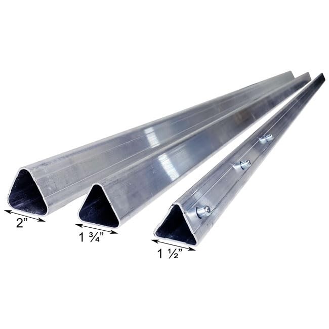 S&K Telescoping Purple Martin House Pole with Ground Socket, 15', Triangular ...