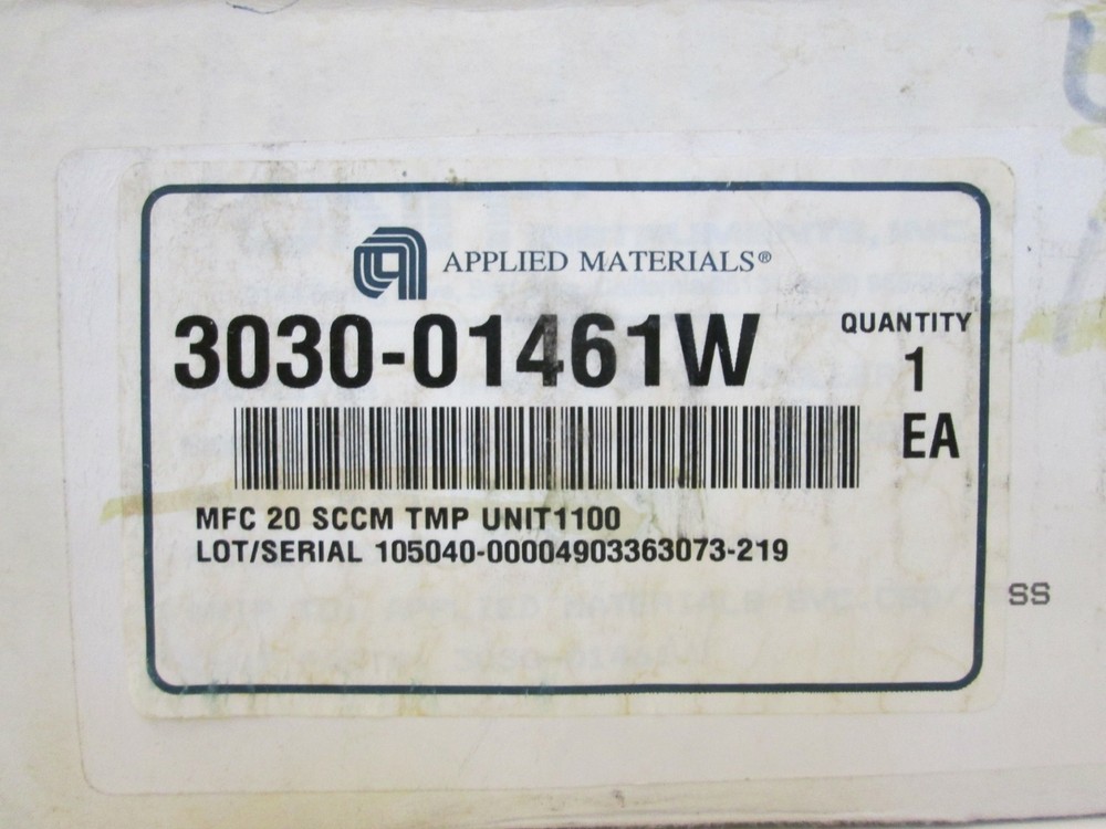 Unit UFC-1100 Mass Flow Controller, TMP, 20 SCCM, Refurbished