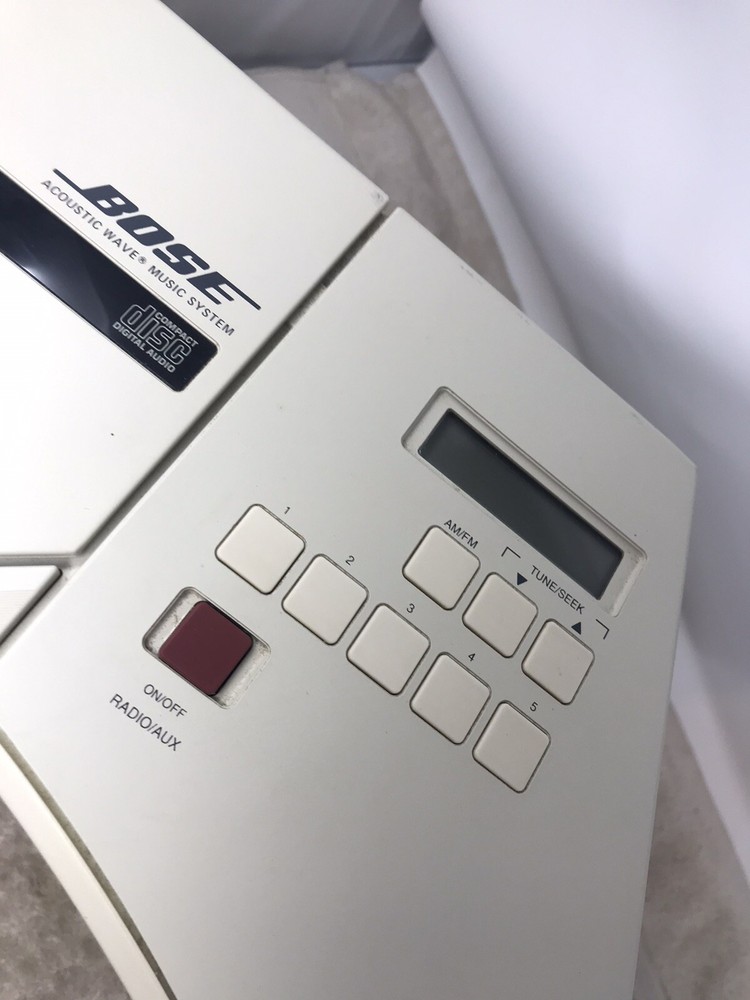 Bose Model CD-2000 Acoustic Wave Stereo Music System Working, power case, 12volt