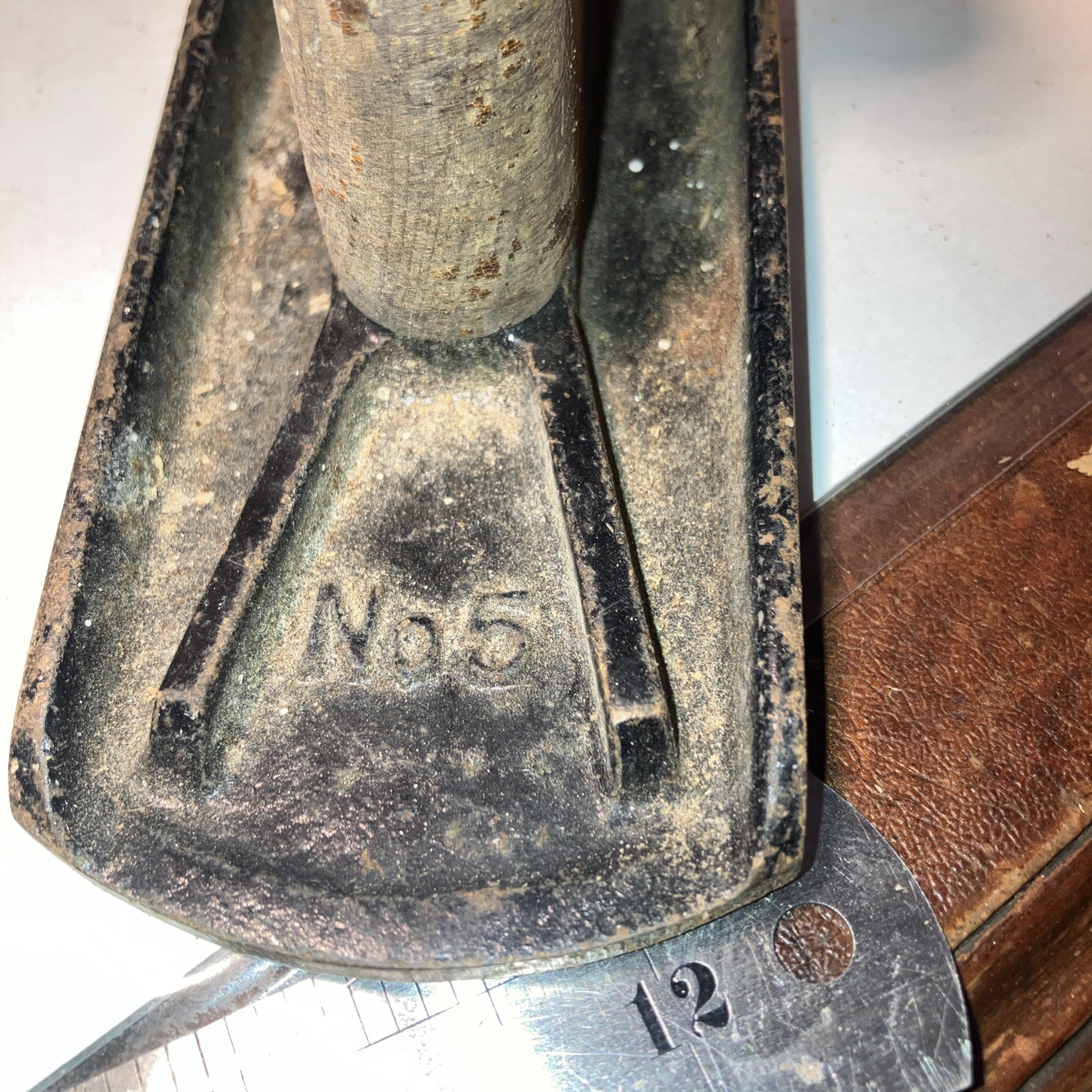 Vintage Stanley Bailey No. 5 Hand Plane, Made in England