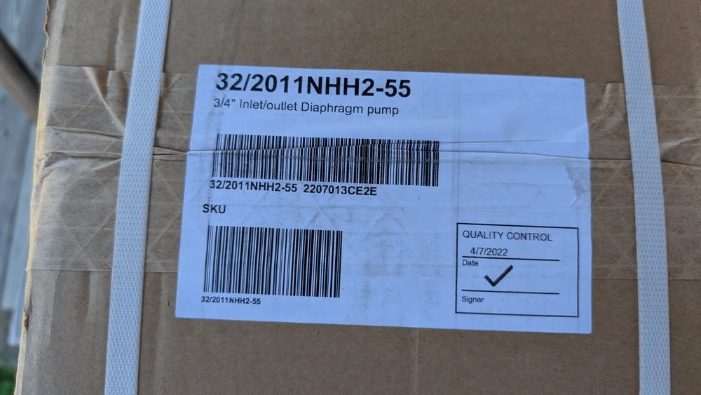Raasm Diaphragm Pump 32/2011nhh2-55