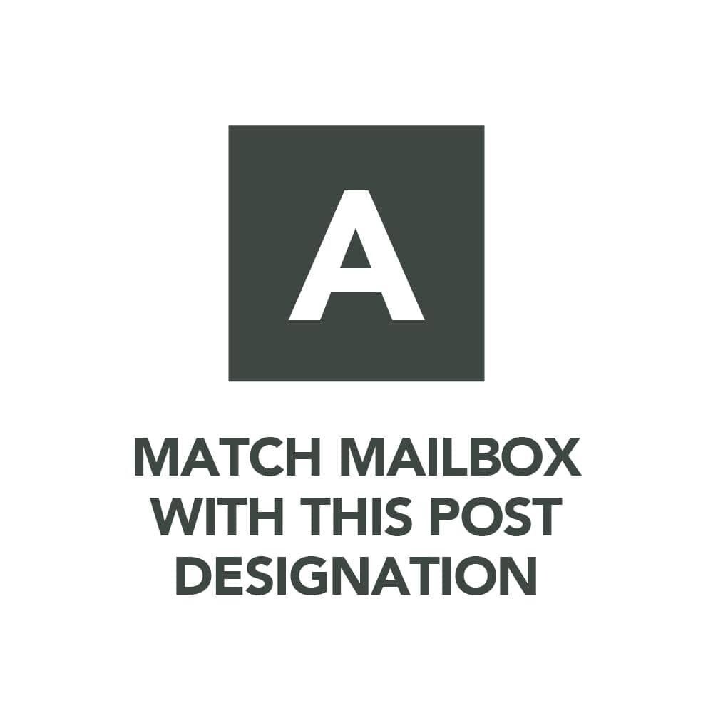 White Mailbox Deluxe Polybox Durable & Best Rust-proof Polymer Post Mounted New