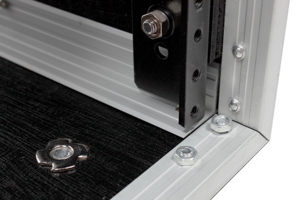 OSP 16 Space Rack Deluxe ATA Studio Rack Case w/Wheels KD16U