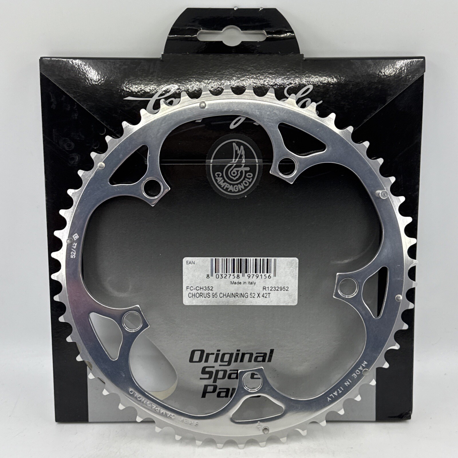 Campagnolo CHORUS 8 & 9-Speed 135mm BCD 52-tooth Large Chainring Classic Silver